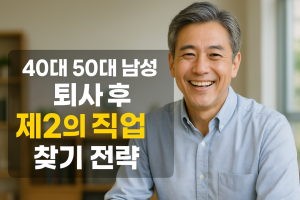 웃고 있는 아저씨