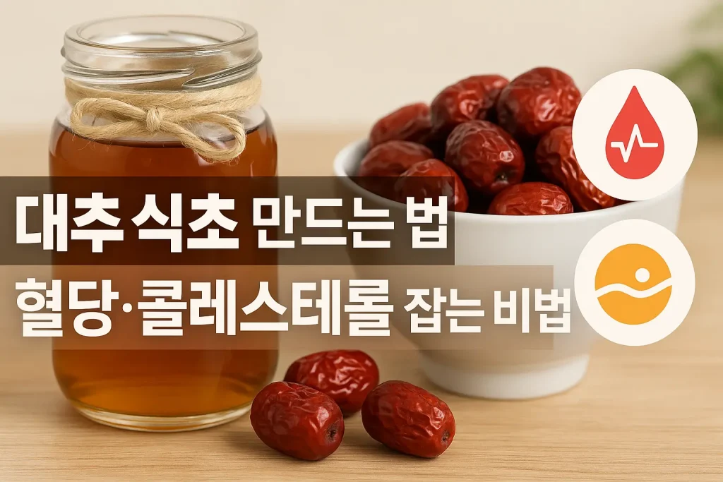 대추 식초 만드는 법