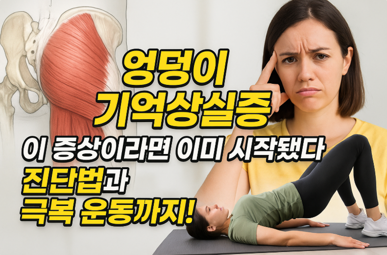 엉덩이 기억상실증 블로그 썸네일