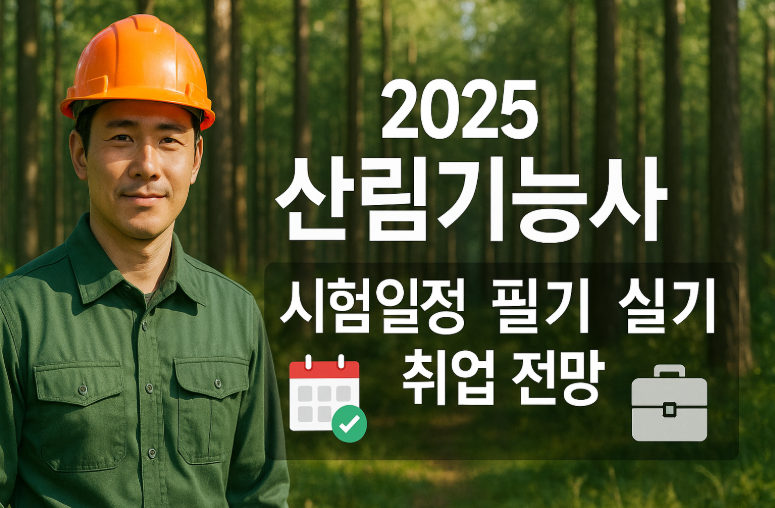 2025 산림기능사 블로그 썸네일
